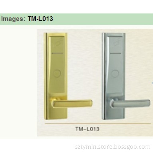 Free handle design Unique hidden keyhole hotel lock